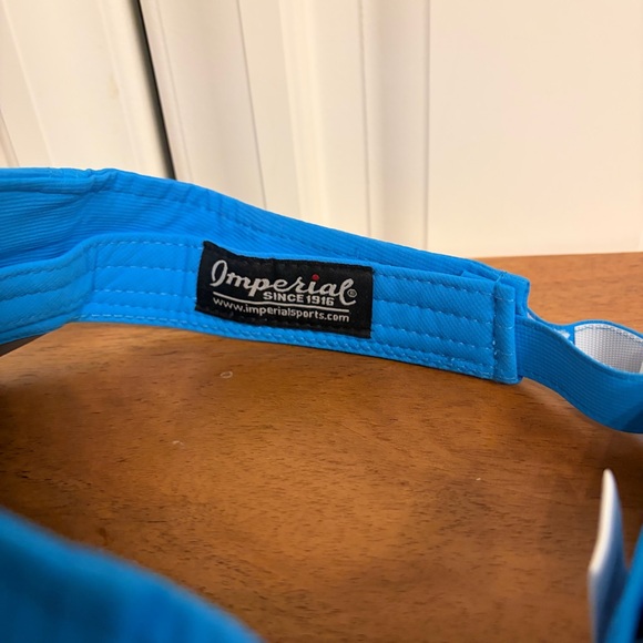 Imperial Bobby Riggs Racquet & Paddle Blue Visor - Picture 4 of 7